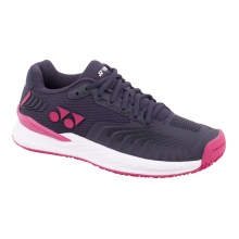 Yonex Tennis Shoes Power Cushion Eclipsion 4 Clay/Sand Court/Stability Navy Blue Ladies